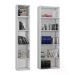 Kit 2 Estantes Livreiro Janaina E Luiza Branco REAJL Moveis