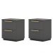 Kit 2 Mesa De Cabeceira 2GV 50 cm DUB 50019 Alasca VLR