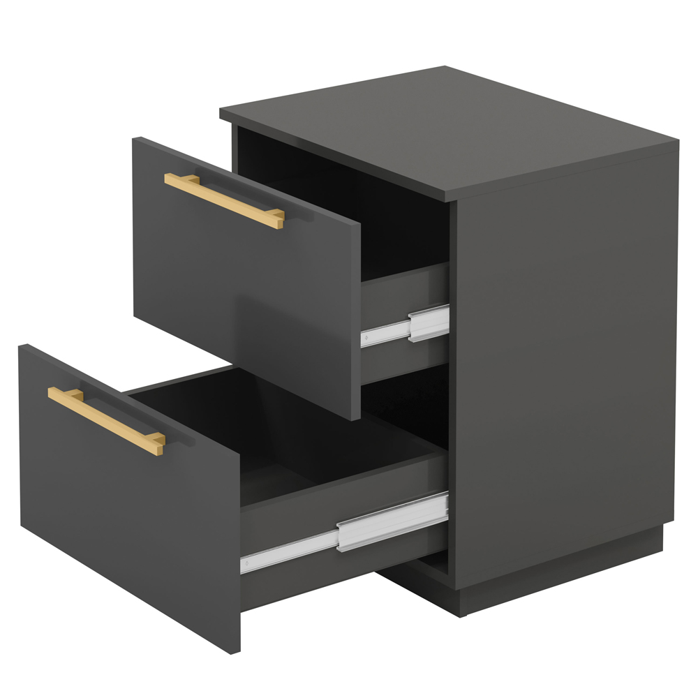 Kit 2 Mesa De Cabeceira 2GV 50 cm DUB 50019 Alasca VLR
