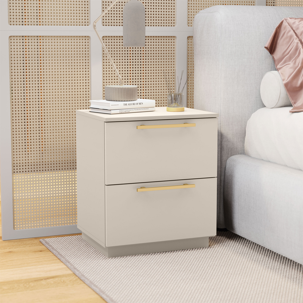 Kit 2 Mesa De Cabeceira 2GV 50 cm DUB 50019 Fendi VLR