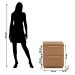 Kit 2 Mesa De Cabeceira 2GV 50 cm DUB 50019 Nature Camarim VLR