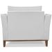 Kit 2 Poltronas Decorativas Balli Pes Madeira Linho Grigio Ezz