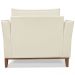 Kit 2 Poltronas Decorativas Balli Pes Madeira Linho Natural Ezz