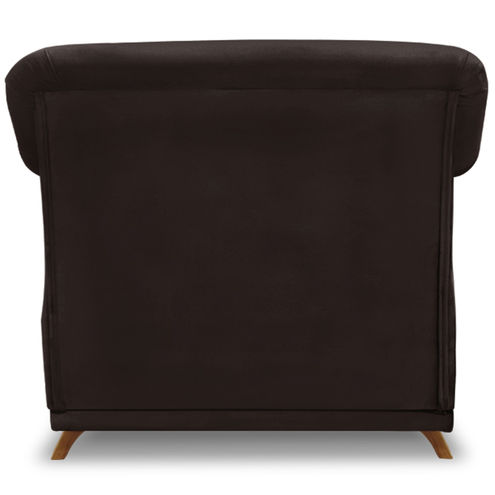 Kit 2 Poltronas Decorativas Retro Polo Suede 1102 Ezz