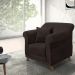 Kit 2 Poltronas Decorativas Retro Polo Suede 1102 Ezz