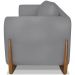 Kit 2 Poltronas Jolie 1 Lugar Pes Boomerang Linho Cinza Ezz