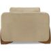 Kit 2 Poltronas Jolie 1 Lugar Pes Boomerang Linho Dourado Ezz