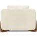 Kit 2 Poltronas Jolie 1 Lugar Pes Boomerang Linho Natural Ezz