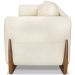 Kit 2 Poltronas Jolie 1 Lugar Pes Boomerang Linho Natural Ezz