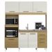 Kit Cozinha Compacta 7 Portas 2001590 Atacama Off White ARMoveis