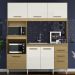 Kit Cozinha Compacta 7 Portas 2001590 Atacama Off White ARMoveis