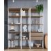 Kit Estante Livreiro 03 Pecas 183X160CM Branco Montana PRODDY