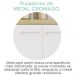 Kit Para Escritorio 03 Pecas Olmo Branco TOK ARTY