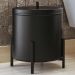 Lixeira 6 L Lovell Aluminio Banheiro Cozinha Lavabo Preto DHom