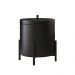 Lixeira 6 L Lovell Aluminio Banheiro Cozinha Lavabo Preto DHom