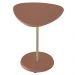 Mesa Apoio Alta MDF Para Sala de Estar 51 cm 4697 Terracota ARLY