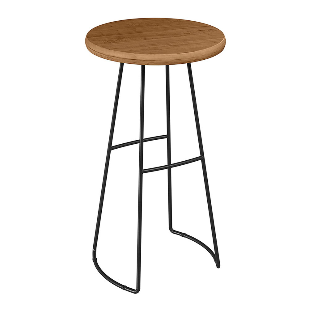 Mesa Bistro Bar Alta Aurum Peroba Preto Cozinha Sala Jantar DHom