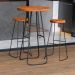 Mesa Bistro Bar Alta Aurum Peroba Preto Cozinha Sala Jantar DHom