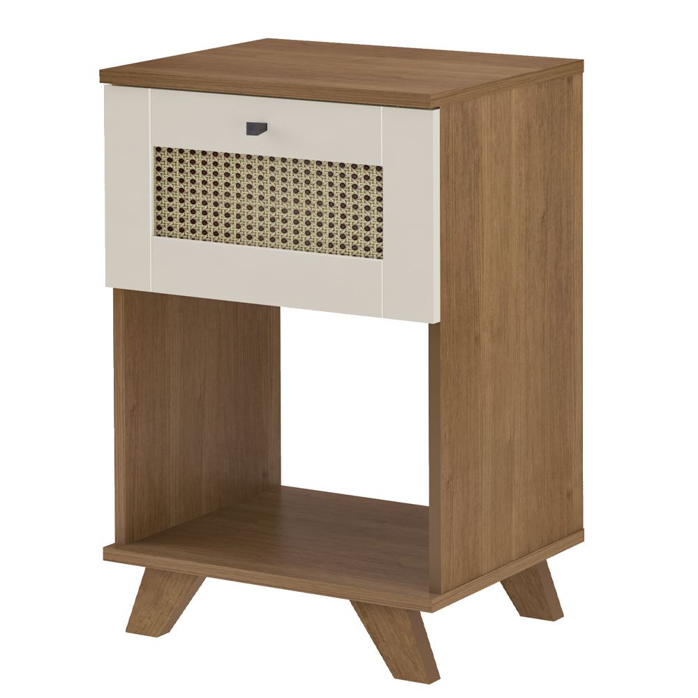Mesa De Apoio 1 Gaveta 64 cm 4673 Cinamomo Off White ARLY