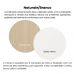 Mesa De Apoio 1 Gaveta 65 cm Porta USB Naturale Branco ARLY