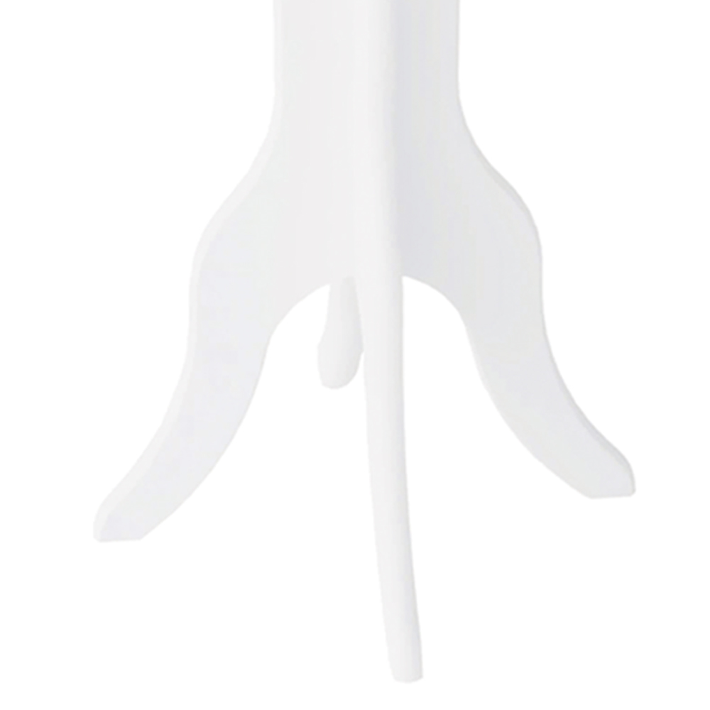 Mesa De Apoio MDF Sala De Estar 51X30 cm Branco ARLY