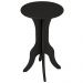 Mesa De Apoio MDF Sala De Estar 51X30 cm Preto ARLY