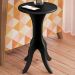 Mesa De Apoio MDF Sala De Estar 51X30 cm Preto ARLY