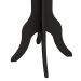 Mesa De Apoio MDF Sala De Estar 51X30 cm Preto ARLY