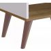 Mesa De Cabeceira 01 Gaveta RE001 Branco Mel PP Milani Store