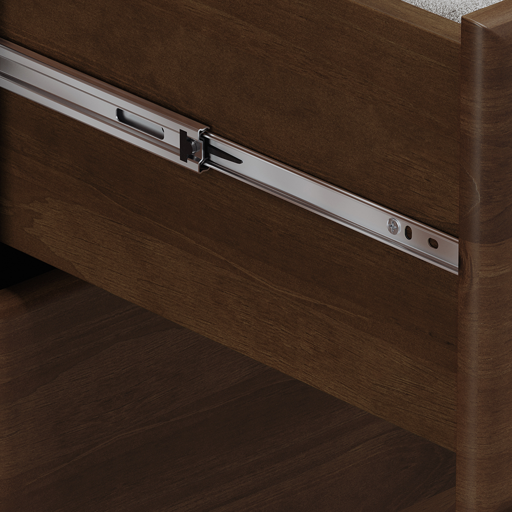 Mesa De Cabeceira 2 Gav Madeira Maciça 44 cm 2249 Cafe Milani Store