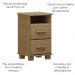 Mesa De Cabeceira 2 Gav Madeira Maciça 44 cm 2249 Freijo Milani Store