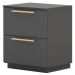 Mesa De Cabeceira 2 Gavetas 50cm DUB 50019 Alasca VLR