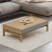 Mesa De Centro 1 Gaveta 100 cm 2151 Oak Ferrolack Milani Store