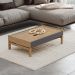 Mesa De Centro 1 Gaveta 100 cm 2151 Tauari Concret Milani Store