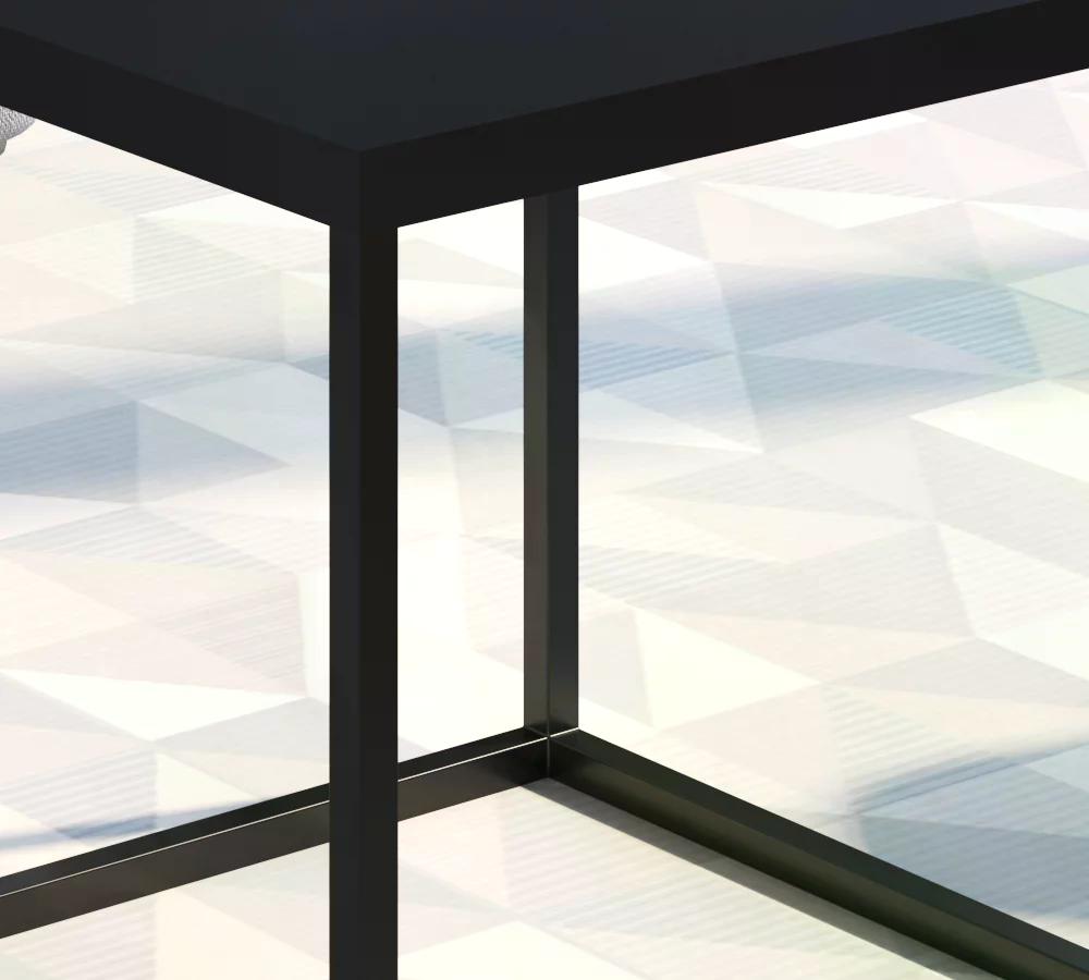 Mesa De Centro Ou Lateral Cube M Preto Milani Store