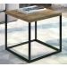 Mesa De Centro Ou Lateral Cube M Preto Vermont Milani Store