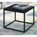 Mesa De Centro Ou Lateral Cube P Preto Preto Milani Store