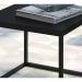 Mesa De Centro Ou Lateral Cube P Preto Preto Milani Store