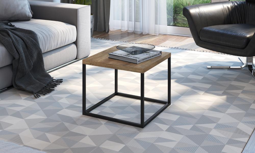 Mesa De Centro Ou Lateral Cube P Preto Vermont Milani Store