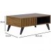 Mesa De Centro Para Sala Jeri Noce Milano Preto CLB