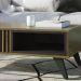 Mesa De Centro Para Sala Jeri Noce Milano Preto CLB