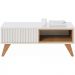 Mesa De Centro Para Sala Jeri Off White Freijo CLB