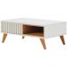 Mesa De Centro Para Sala Jeri Off White Freijo CLB