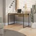 Mesa Escrivaninha 1 Gaveta 118 cm LI002X05 Freijo Preto Fosco KPB