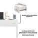 Mesa Escrivaninha 1 Gaveta 91X73 cm Branco ARLY