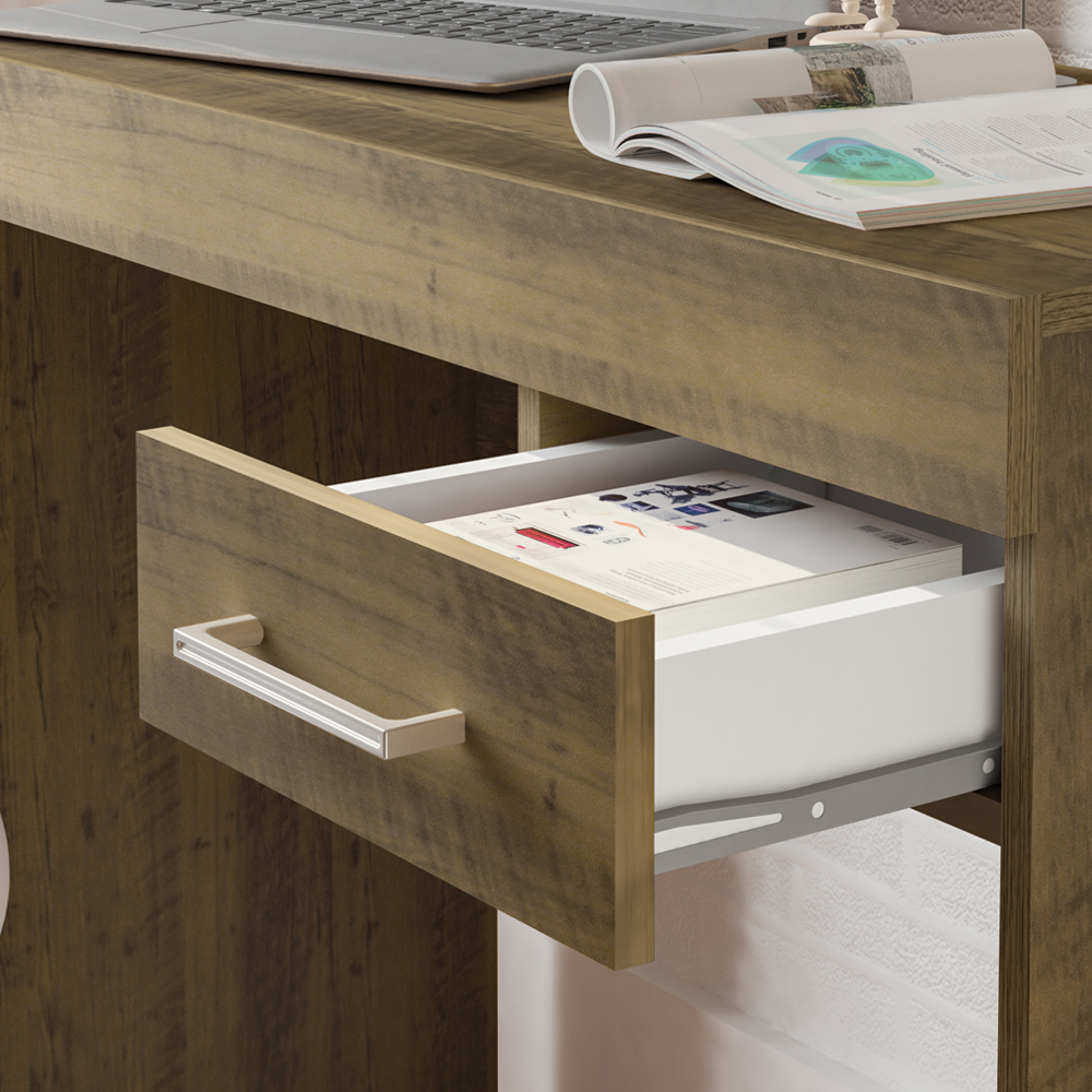 Mesa Escrivaninha 1 Gaveta 91X74 cm Pinho ARLY