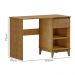 Mesa Escrivaninha 1 Gaveta MDF 110 cm 2806 Freijo Milani Store