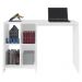 Mesa Escrivaninha 4 Nichos 110 cm TRIX Branco ARLY