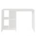 Mesa Escrivaninha 4 Nichos 110 cm TRIX Branco ARLY