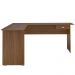 Mesa Escrivaninha De Canto 1 Gaveta 150X165 cm Cedro ARLY